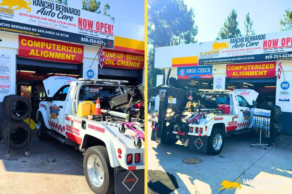 Clean Truck Check for a Tow Truck in Rancho Bernardo, CA