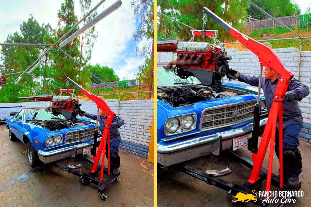 Engine Replacement on a Ford Gran Torino in Rancho Bernardo, CA