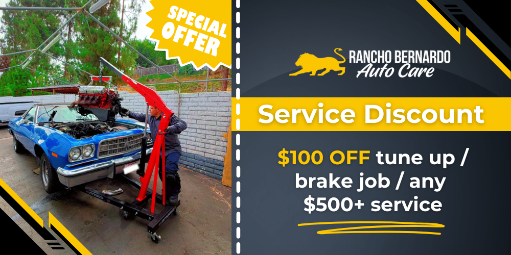 Rancho Bernardo Auto Care - Specials