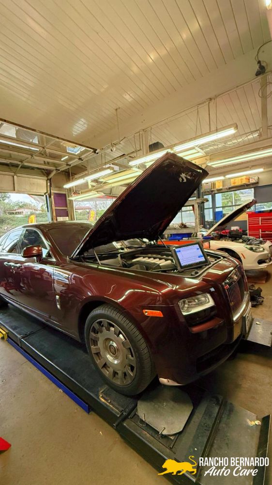 Check Engine Light Diagnostic for a Rolls-Royce Ghost in Rancho Bernardo, CA (1)