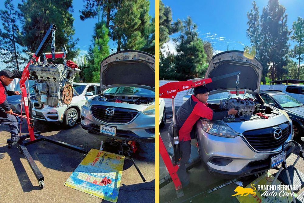 Engine Replacement for a Mazda CX-9 in Rancho Bernardo, CA (1)