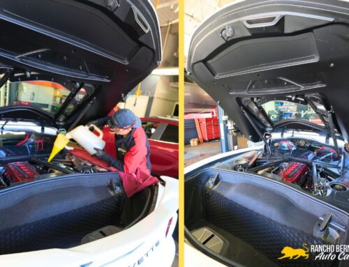 C8 Corvette Oil Change Service in Rancho Bernardo, CA