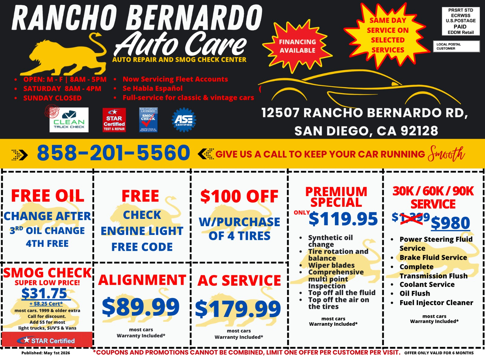 RBAC Coupons Neo 2026