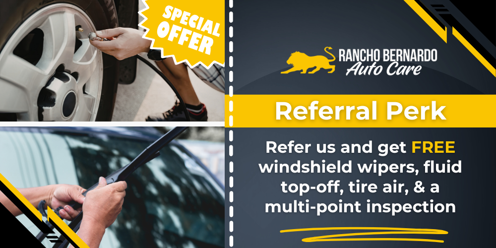 Referral Speial - Rancho Bernardo Auto Care