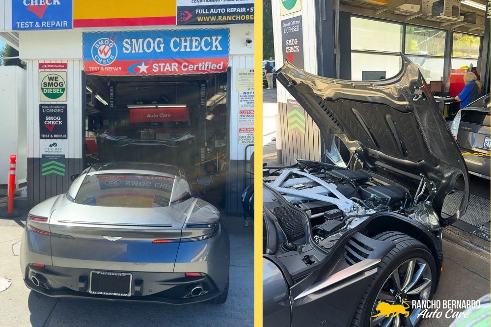 2018 Aston Martin Smog Check in Rancho Bernardo, CA