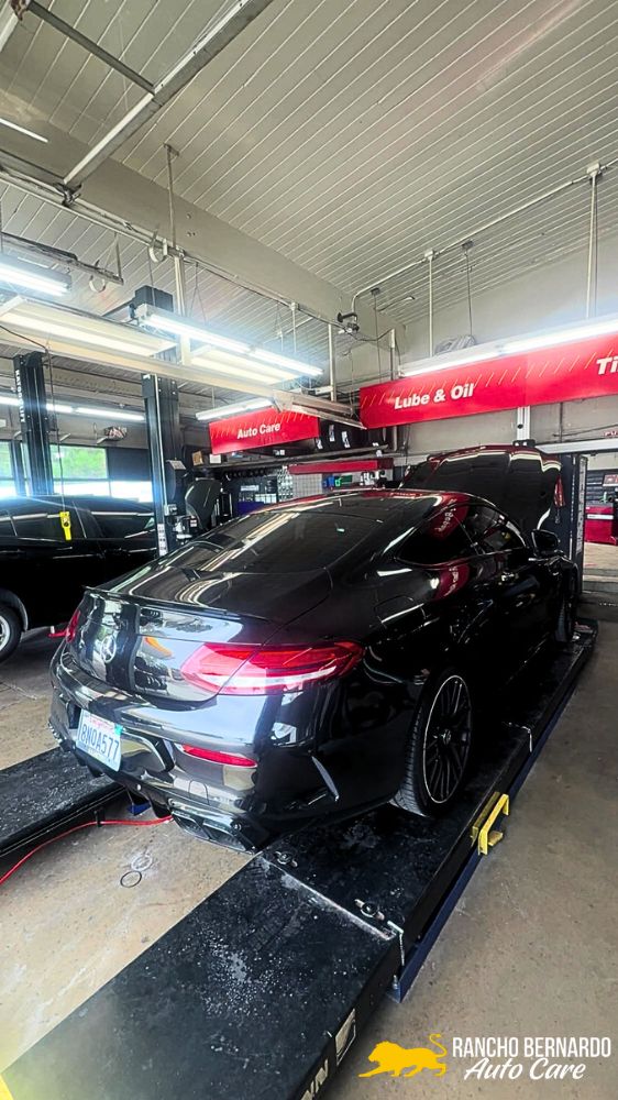 2019 Mercedes-AMG C 63 Check Engine Light Diagnostic in Rancho Bernardo, CA (2)