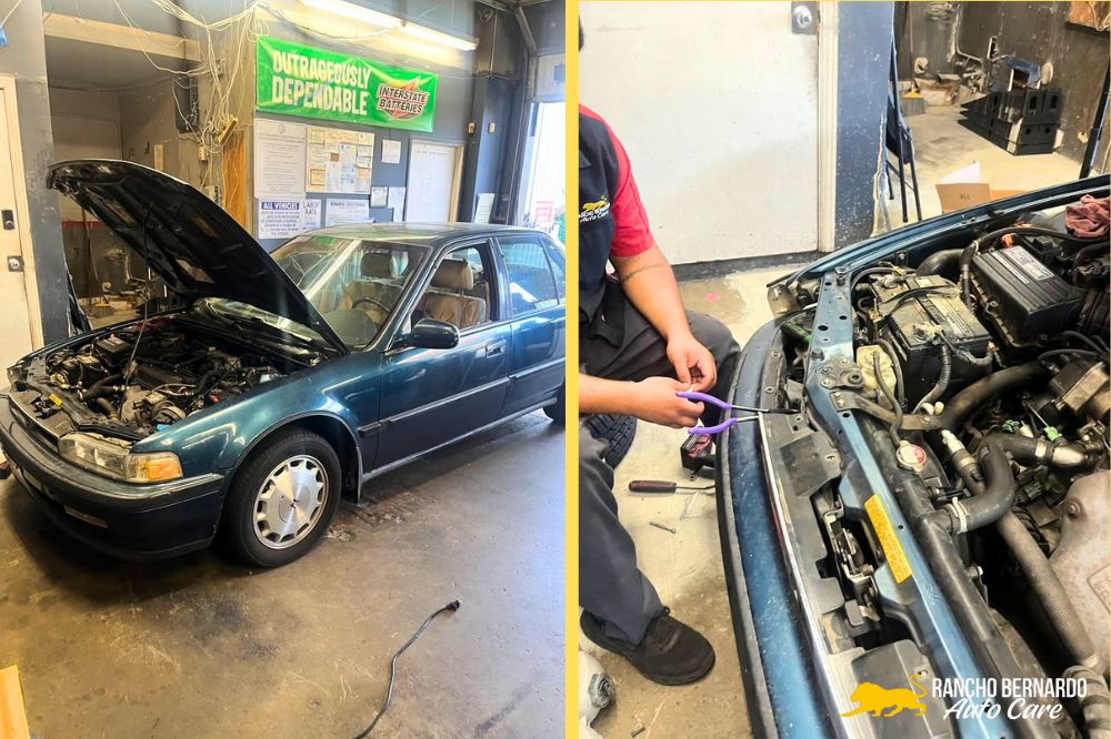 Honda Accord Right Headlamp Assembly Replacement in Rancho Bernardo, CA (1)